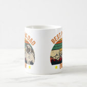 レトロヴィンテージプグパパエバー コーヒーマグカップ (中央)