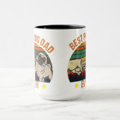 レトロヴィンテージプグパパエバー マグカップ (中央)