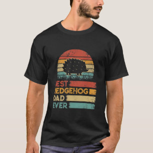 レトロヴィンテージヘ最高のッジホッグパパエバーシャツ Tシャツ