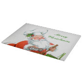 レトロヴィンテージベーキングサンタホリデイ カッティングボード (角)