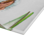 レトロヴィンテージベーキングサンタホリデイ カッティングボード (角)