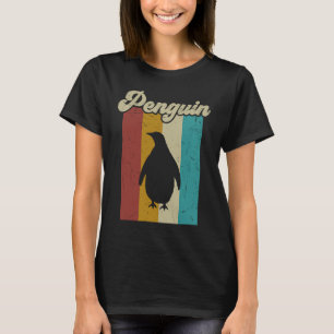 レトロヴィンテージペンギン男性へウィメンキッズペンギン Tシャツ