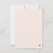 レトロヴィンテージボホフローラサンキューカード サンキューカード (裏面)