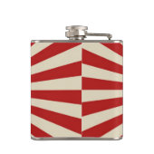 レトロヴィンテージポップコクラシックン紡績車輪デコール フラスク (裏面)