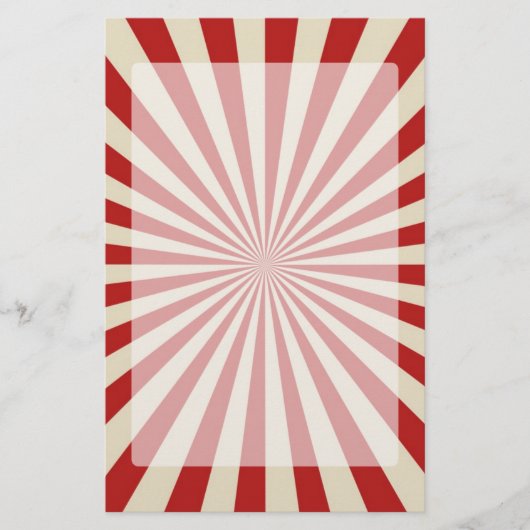 レトロヴィンテージポップコクラシックン紡績車輪デコール 便箋 (正面)