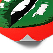 レトロヴィンテージポップ・アートのアートポスター ポスター (角)