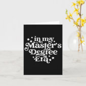 レトロヴィンテージマイマスターズ学位時代の卒業 カード (黄色い花)