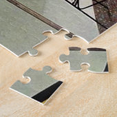 レトロヴィンテージママと女の子 ジグソーパズル (側面)