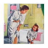 レトロヴィンテージマムドーターバスルーム タイル (正面)