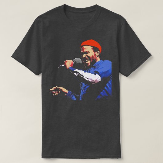 レトロヴィンテージマーヴィンゲイ Tシャツ (デザイン正面)