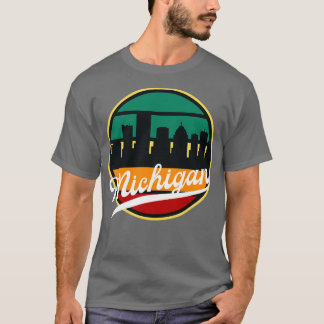 レトロヴィンテージミシガン Tシャツ