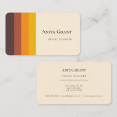 レトロヴィンテージミッドセンチュリー 名刺 (正面/裏面)