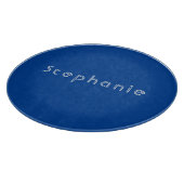 レトロヴィンテージミニマルモダンリストブルー カッティングボード (角)