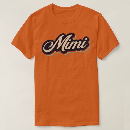 レトロヴィンテージミミ Tシャツ (デザイン正面)