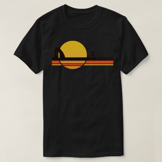 レトロヴィンテージモアブユタ Tシャツ (デザイン正面)