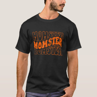レトロヴィンテージモスタースケルトン不気味ハロウィーンVi Tシャツ