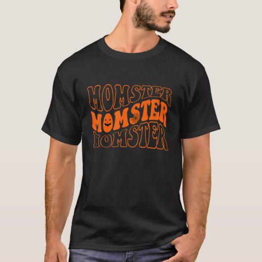 レトロヴィンテージモスタースケルトン不気味ハロウィーンVi Tシャツ (正面)