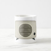 レトロヴィンテージラジオMid-Centuryオーディモダンオ コーヒーマグカップ (中央)