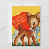 レトロヴィンテージリトルカスタムディアバレンタインデー シーズンカード (正面)