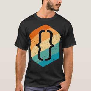 レトロヴィンテージルックくもの巣開発者CSS JavaScript Tシャツ