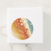 レトロヴィンテージレインボーベビーシャワーポップ・アートのIt フェイバータグ (インサイチュ)