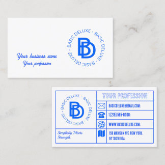 レトロヴィンテージレイ抽象芸術トレンディー名 名刺