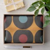 レトロヴィンテージレコード音楽 薄葉紙 (ギフト)