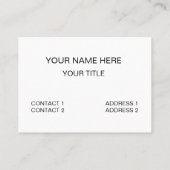 レトロヴィンテージレコードDjディージェイミュージシャン 名刺 (裏面)