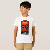 レトロヴィンテージレスリングポスター Tシャツ (正面フル)