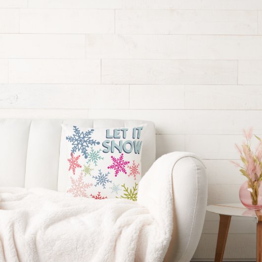 レトロヴィンテージレットイットスノーホームデコール装飾用クッション クッション (ソファ)