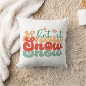 レトロヴィンテージレットスノウホームデコール装飾用クッション クッション (ブランケット)