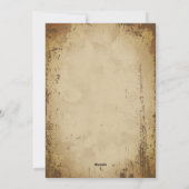 レトロヴィンテージレッド(鳥)ショウジョウコウカンチョウバードメリークリスマス シーズンカード (裏面)