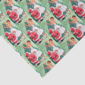 レトロヴィンテージレディー&サンタパーティーラップP 薄葉紙 (詳細)