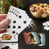 レトロヴィンテージロングボードガール トランプ (インサイチュ)