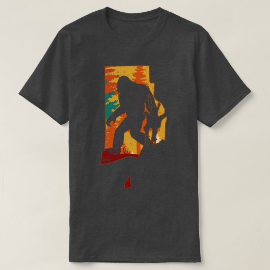 レトロヴィンテージロードアイランド Tシャツ (デザイン正面)