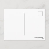 レトロヴィンテージ先生バレンタインホリデー葉書 シーズンポストカード (裏面)