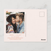 レトロヴィンテージ写真の保存日時 | Terracotta ポストカード (裏面)