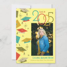 レトロヴィンテージ写真の卒業発表