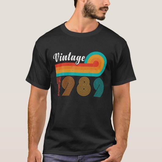 レトロヴィンテージ凡例1989 Tシャツ (正面)