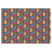 レトロヴィンテージ制御装置コンソール用ビデオゲーム機 テーブルクロス (正面(横))