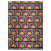 レトロヴィンテージ制御装置コンソール用ビデオゲーム機 テーブルクロス (正面)