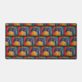 レトロヴィンテージ制御装置コンソール用ビデオゲーム機 デスクマット (正面)