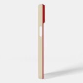 レトロヴィンテージ垂直ポップコーンクラシックストライプ Case-Mate iPhoneケース (裏面 / 右)