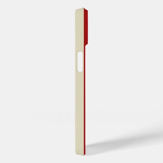 レトロヴィンテージ垂直ポップコーンクラシックストライプ Case-Mate iPhoneケース (裏面 / 右)