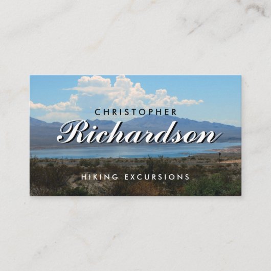 レトロヴィンテージ型トリートメント写真名刺 名刺 (正面)