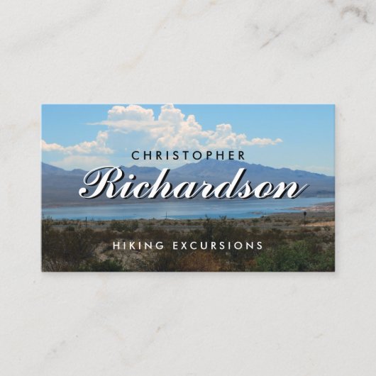 レトロヴィンテージ型トリートメント写真名刺 名刺 (正面)