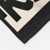 レトロヴィンテージ宮城道空手ライフ盆栽ツリーマ フリースブランケット (角)