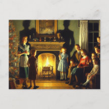 レトロヴィンテージ幽霊のよく出るクリスマスホラー