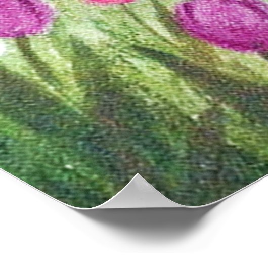 レトロヴィンテージ復活祭の装飾のポスター ポスター (角)