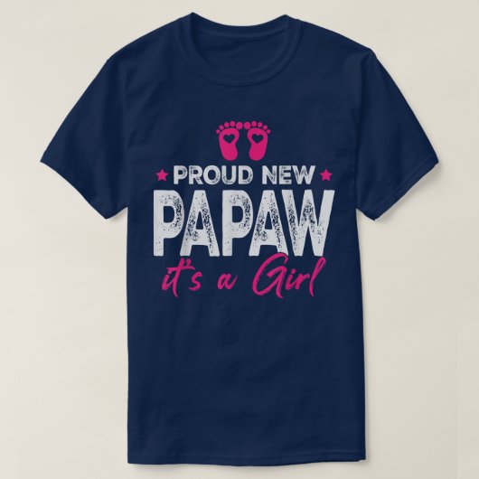 レトロヴィンテージ性誇りを持った新しいPapaw Its A Tシャツ (デザイン正面)